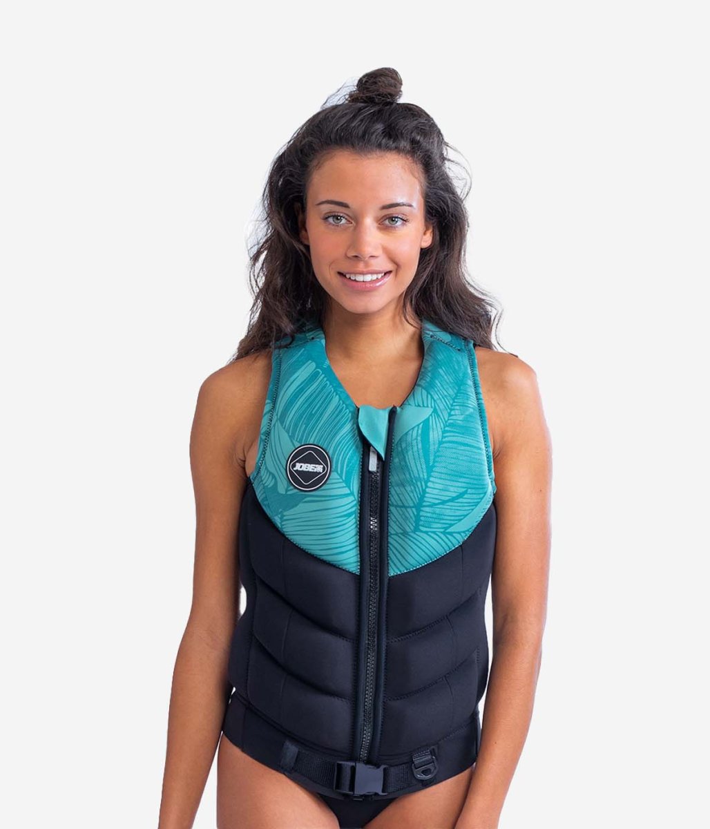 Jobe Fragment Zwemvest Dames Vintage Teal | Blauw - Afbeelding 2
