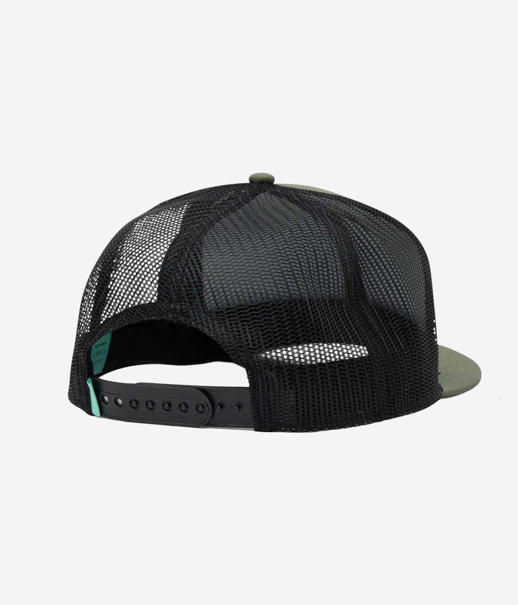 Vissla Solid Sets Eco Trucker Hat | Army - Afbeelding 3
